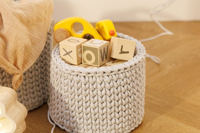 Earth Colours Alphabet Cubes