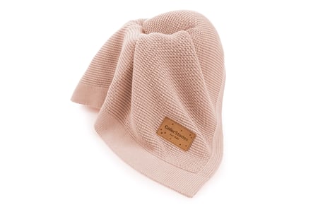 Coperta di Bambù Rosa Polveroso