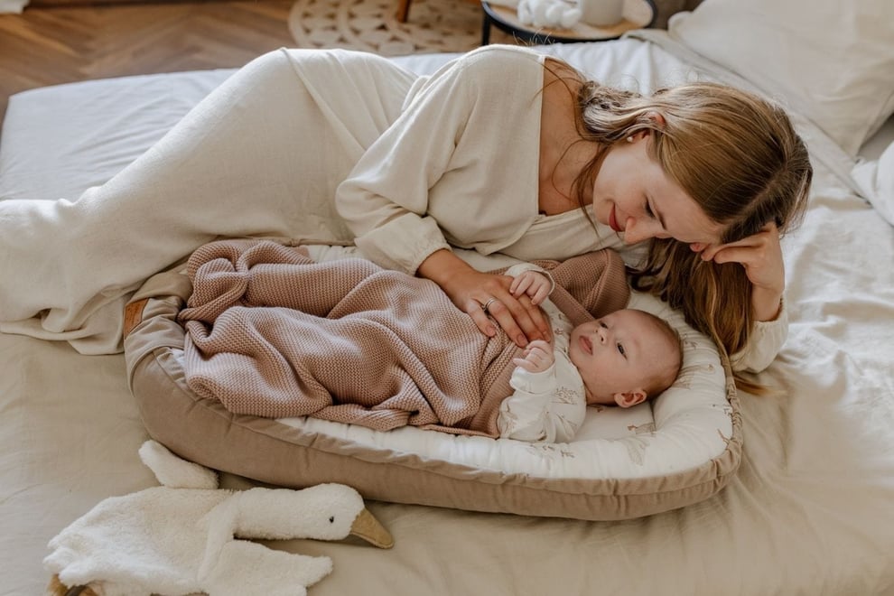 Powder Pink Bamboo Blanket