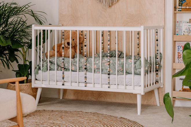 Letto Bebè Silva Bianco 60x120