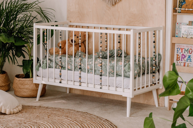 Letto Bebè Silva Bianco 60x120