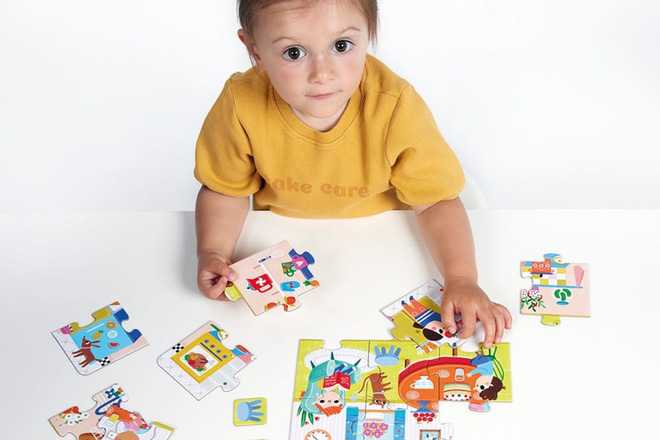 Puzzle Miluji Kočky 3+