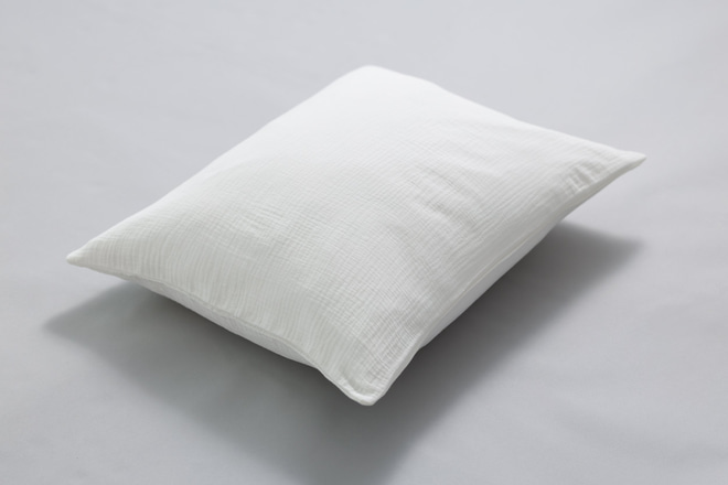 Povlak na peřinu a polštář 120x170 bavlněný mušelín – Off White