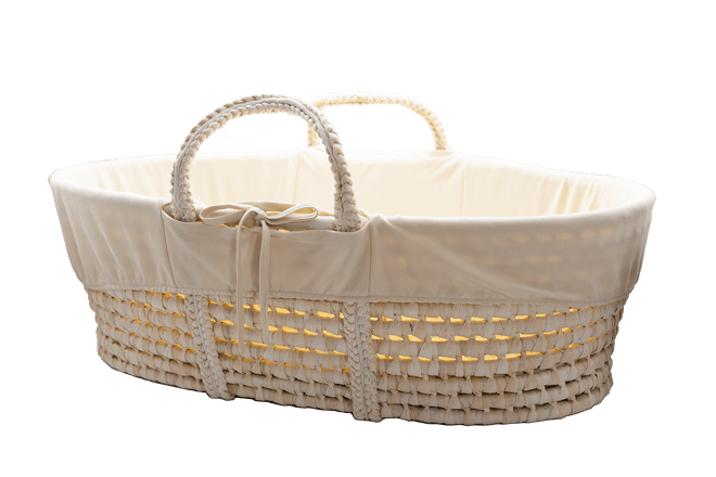 Habillage pour Couffin et Drap Housse - Beige