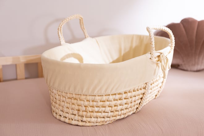 Set of 2 Fitted Sheets 90x40 for Side Crib and Stella Crib
