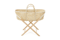 Moses Basket Cover and Fitted Sheet - White