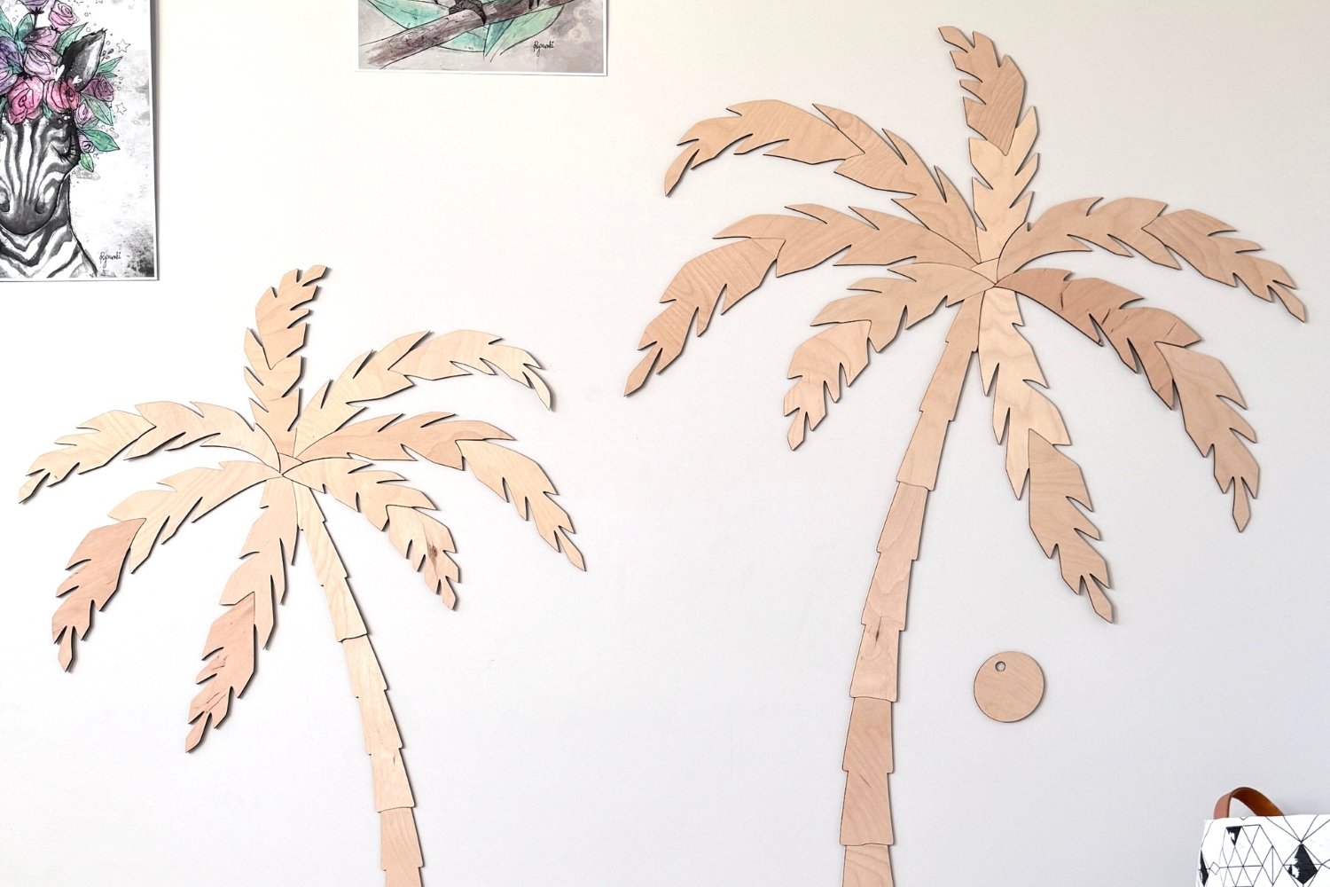 Saldi Estivi - Decorazione murale - Set di 2 Palme