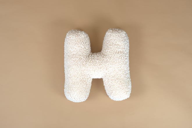 Almofada H - Vanilla Bouclé 
