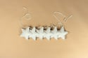 Boucle Stars Garland - Vanilla