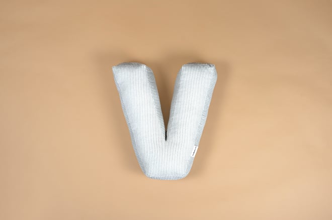 V - Velluto a Coste Ecru