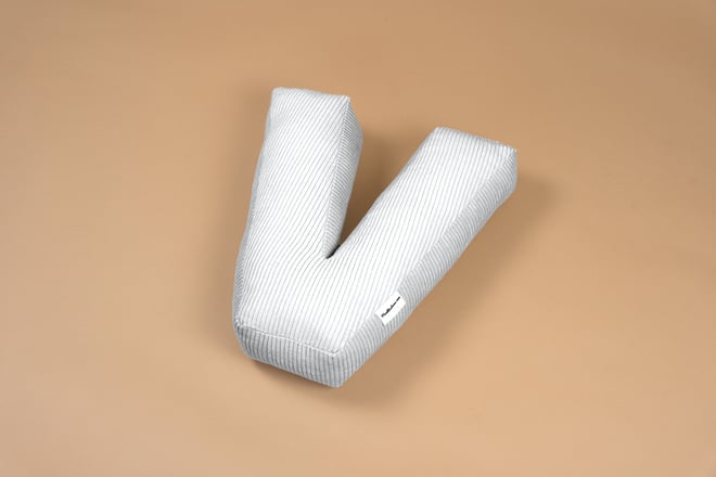 V - Velours Côtelé Écru
