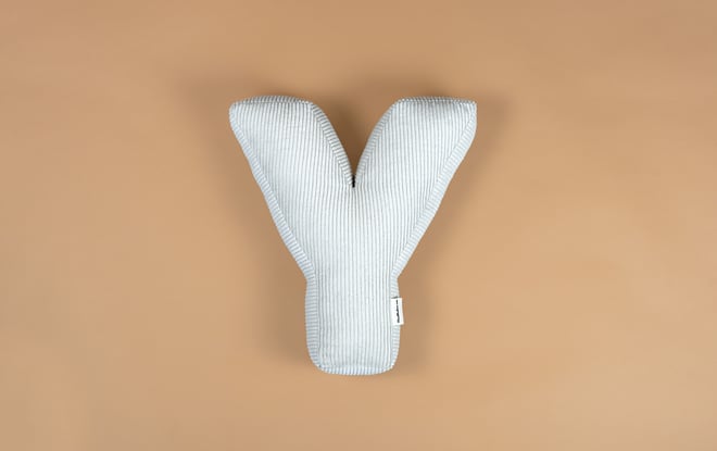 Y - Velours Côtelé Écru