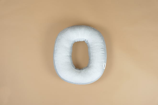 O - Velours Côtelé Écru