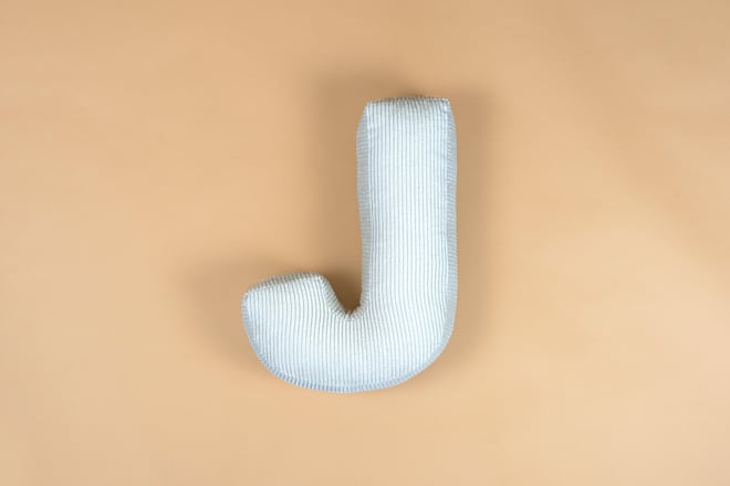 J - Velluto a Coste Ecru