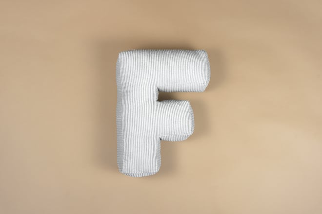 F - Velours Côtelé Écru