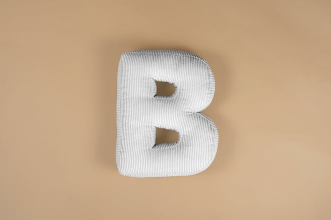 B - Velluto a Coste Ecru