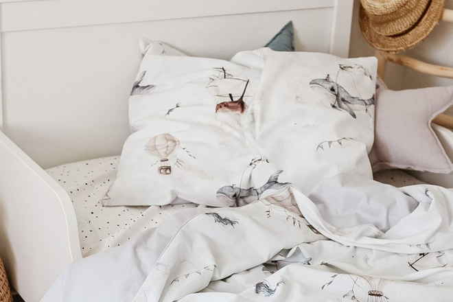 Juego de ropa de cama Ballena 120x170