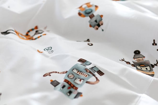 Whale Duvet Set 140x200