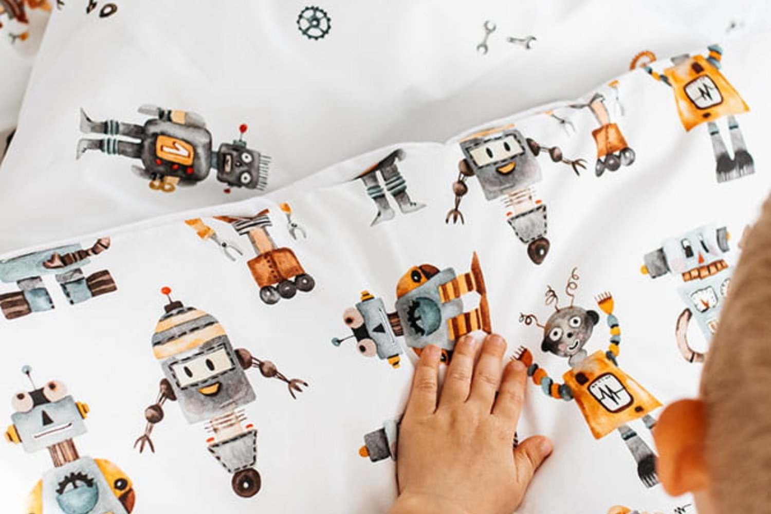 Housse de Couette Robots 140x200 Housse de Couette Robots 140x200