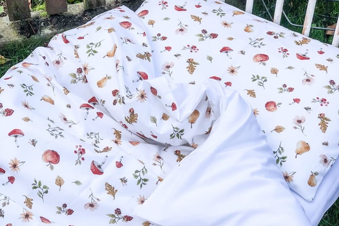 Whale Duvet Set 140x200
