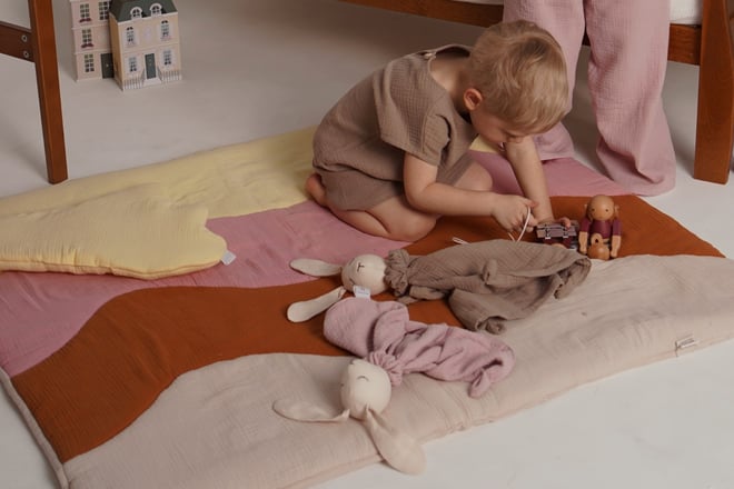 Spielteppich aus Musselin - Wonderland