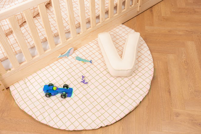 Tapis Vichy Caramel