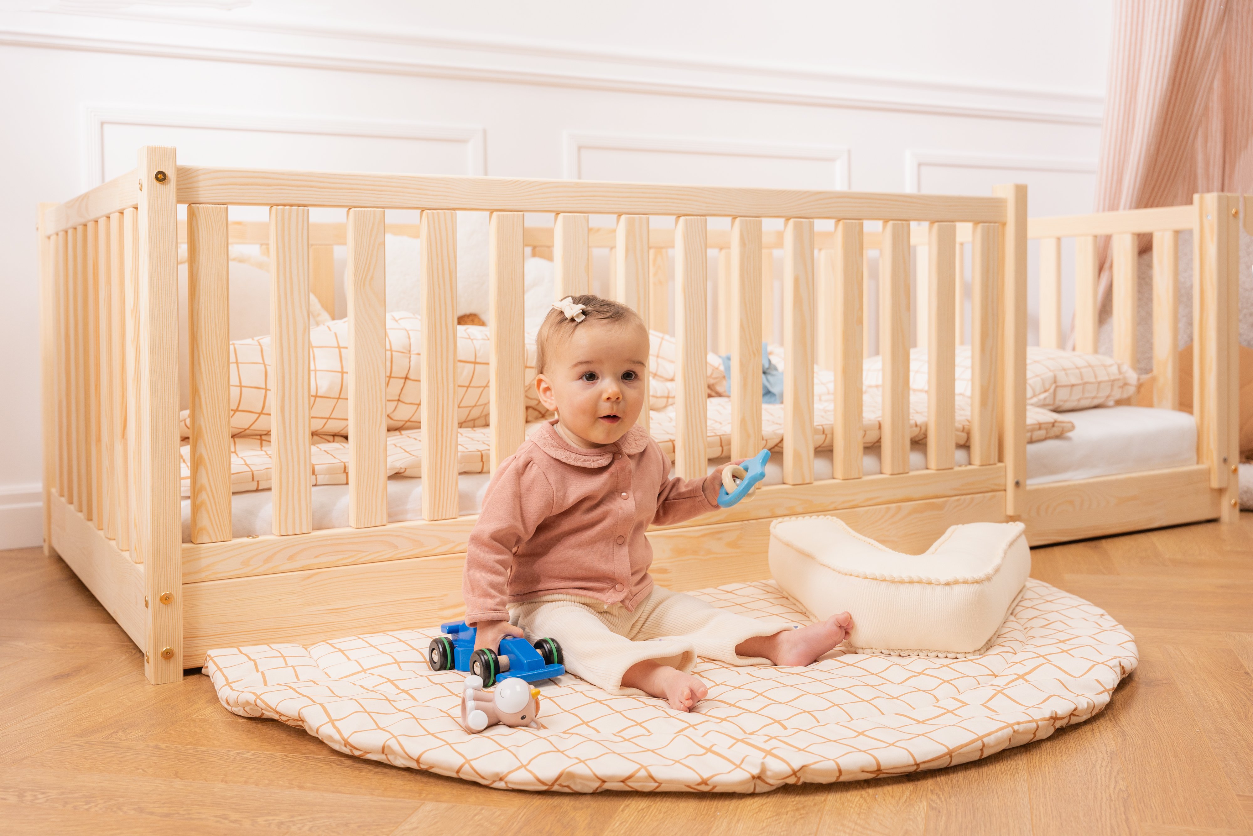 Vichy Caramel Play Mat Vichy Caramel Play Mat
