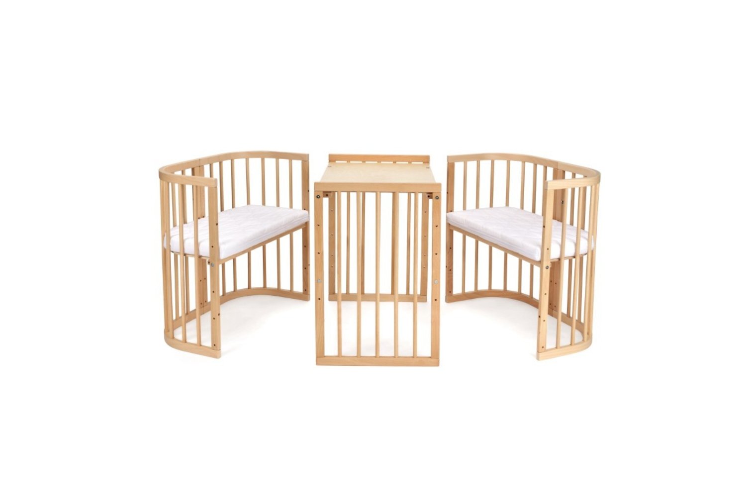 7 in 1 Rectangular Evolving Cradle - Natural 7 in 1 Rectangular Evolving Cradle - Natural