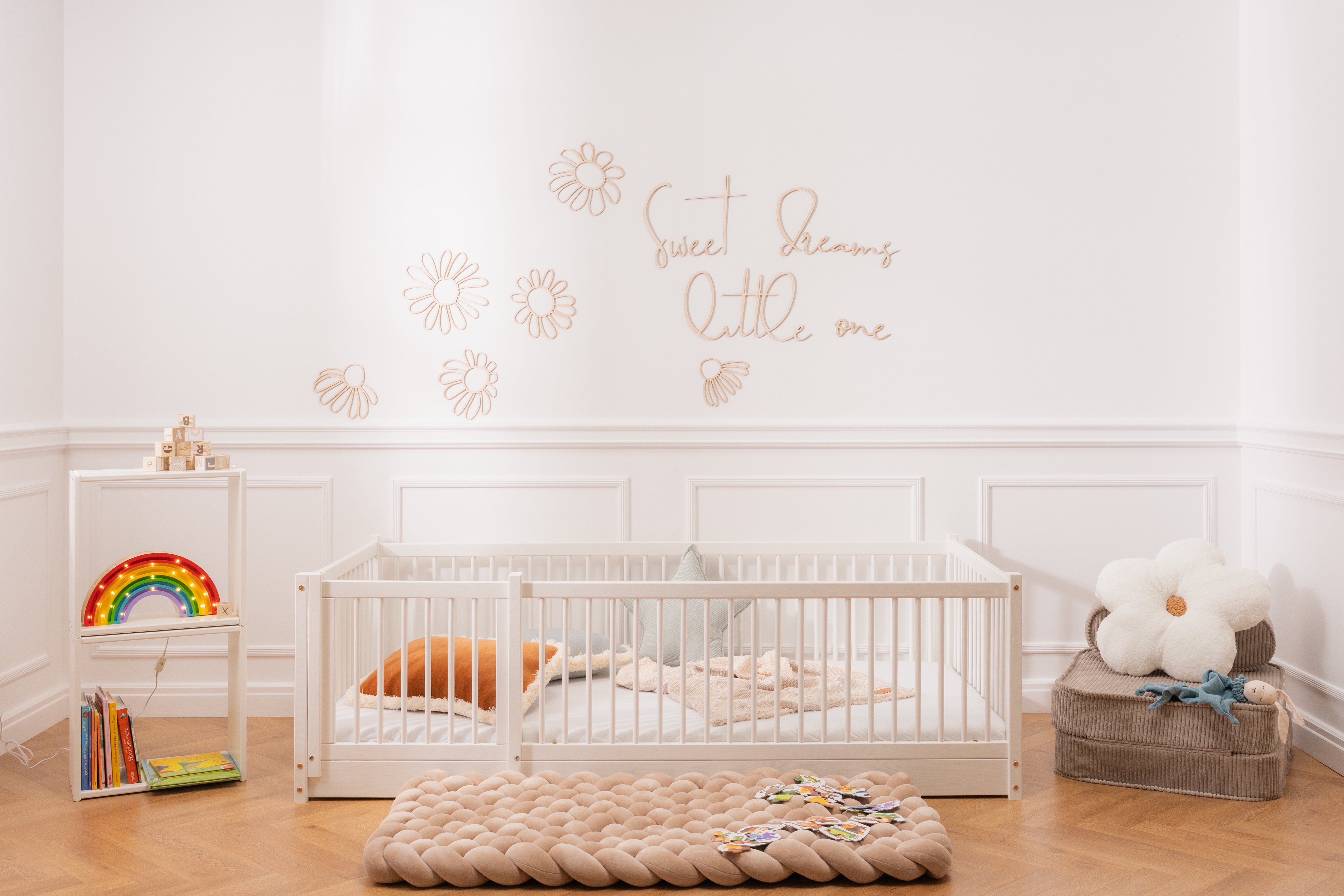 Saldi Estivi - Letto Seoul 90x190cm - Bianco