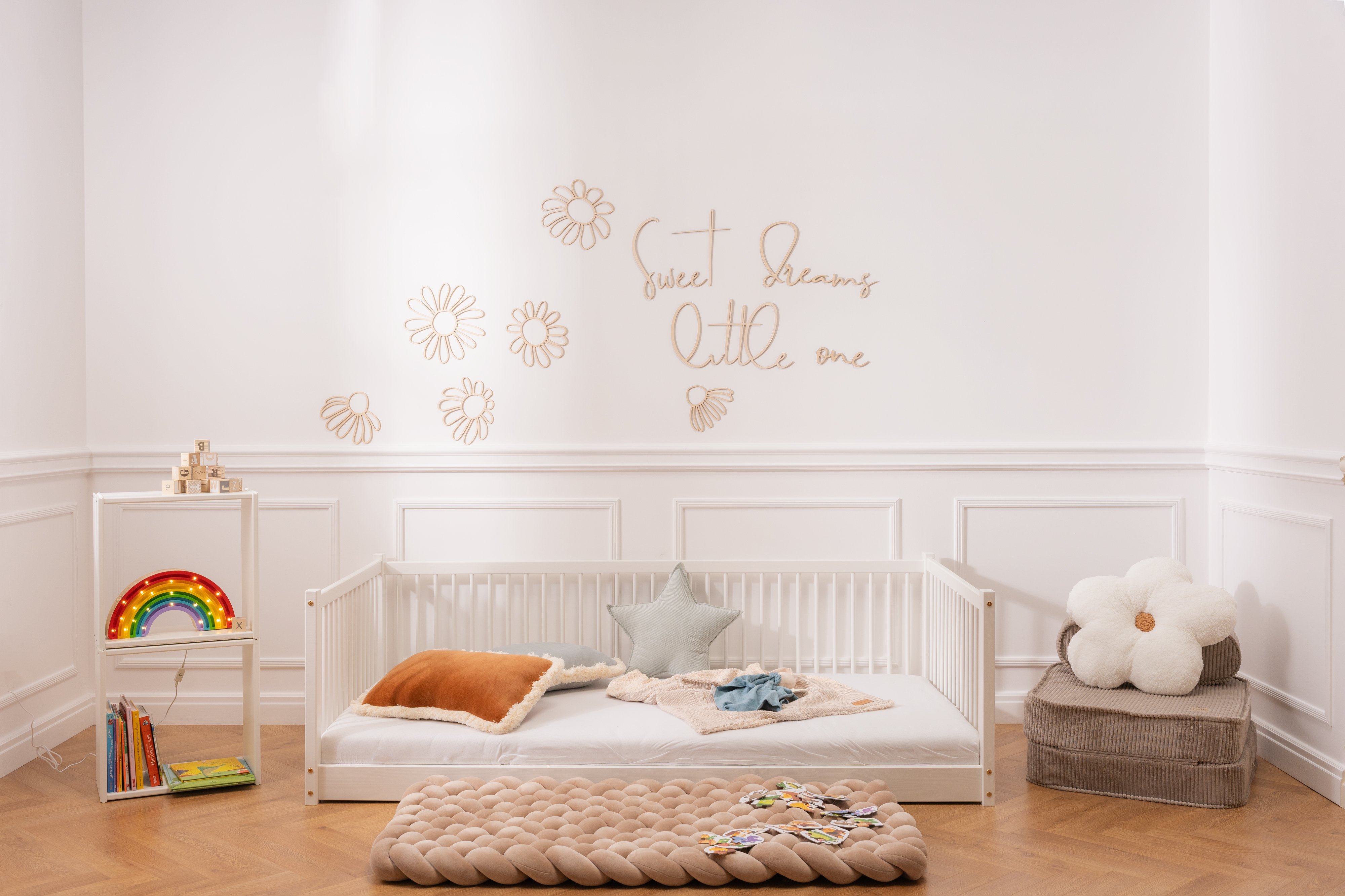 Lit Seoul 90x190cm - Blanc Lit Seoul 90x190cm - Blanc