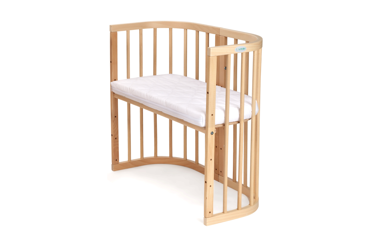 7 in 1 Rectangular Evolving Cradle - Natural 7 in 1 Rectangular Evolving Cradle - Natural