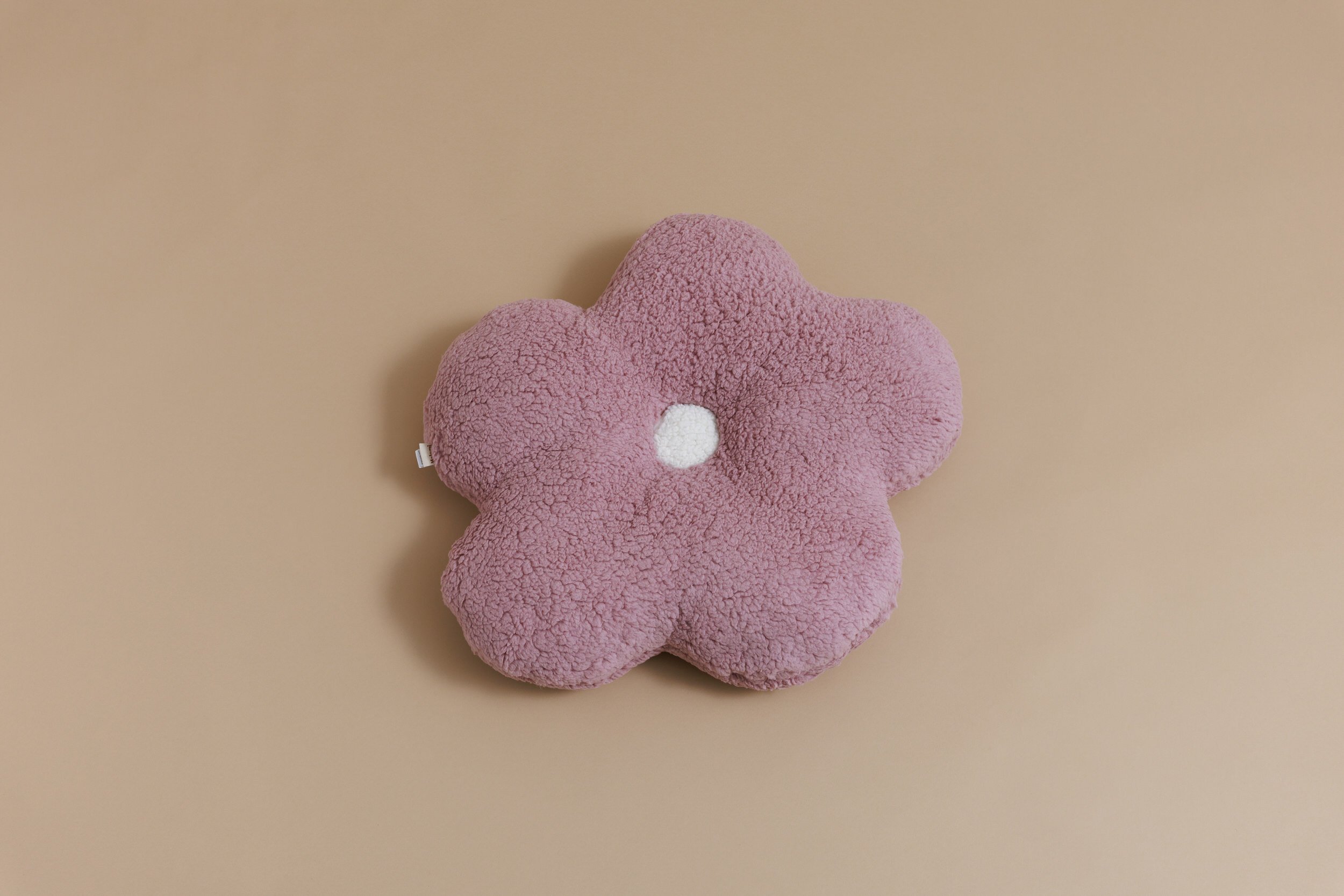 Saldi Estivi - Cuscino Margherita in Bouclé – Rosa