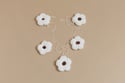 Boucle Daisies Garland - Ecru