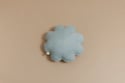 Water Green Flower Corduroy Cushion