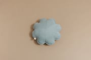 Water Green Flower Corduroy Cushion