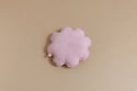 Cuscino Fiore in Velluto a Coste Rosa