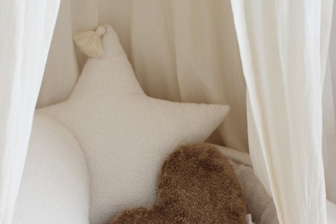 Betthimmel Soft Vanille