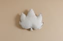 Coussin Feuille d’Érable en Lin Naturel