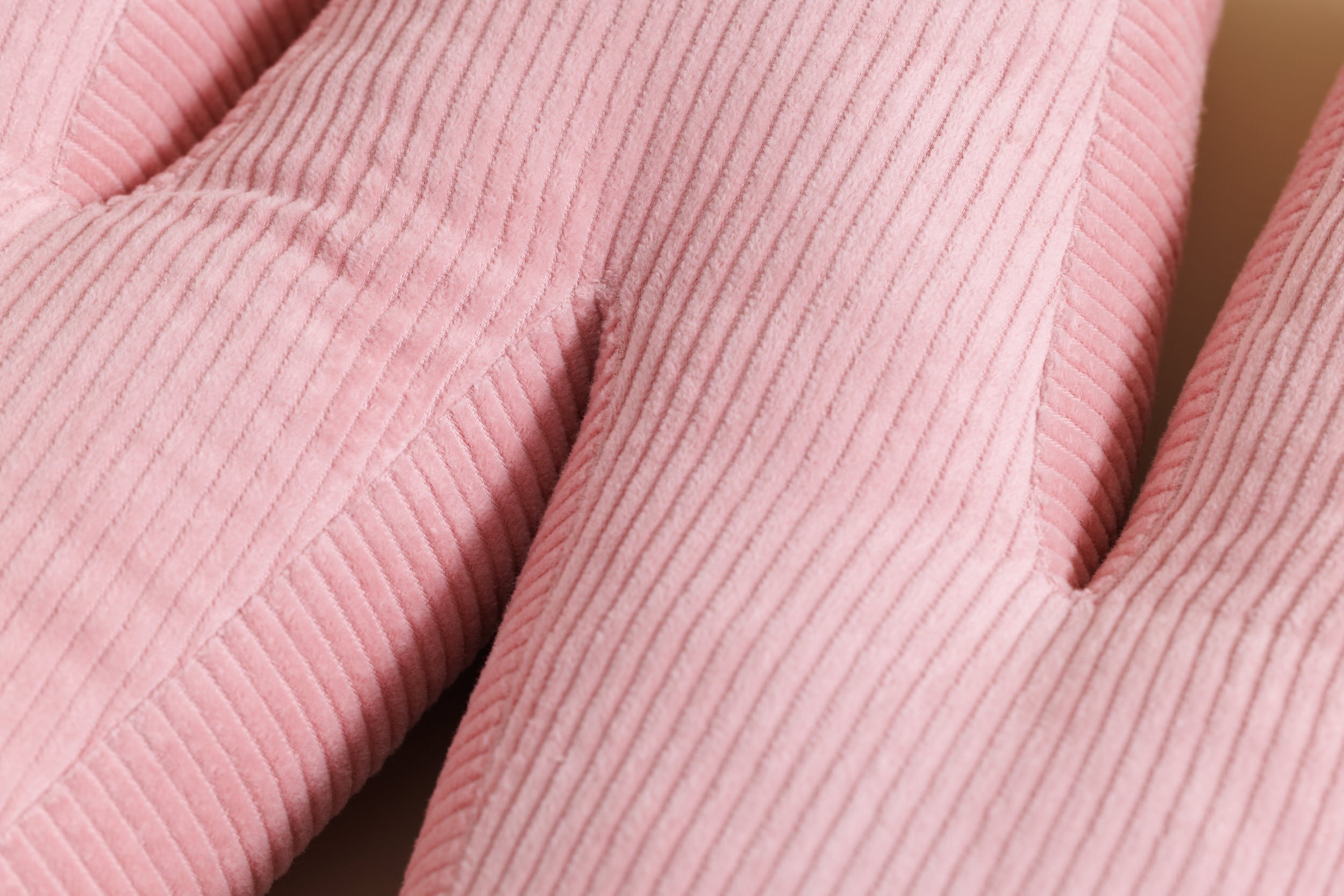 Letter Cushion M - Pink Corduroy Letter Cushion M - Pink Corduroy
