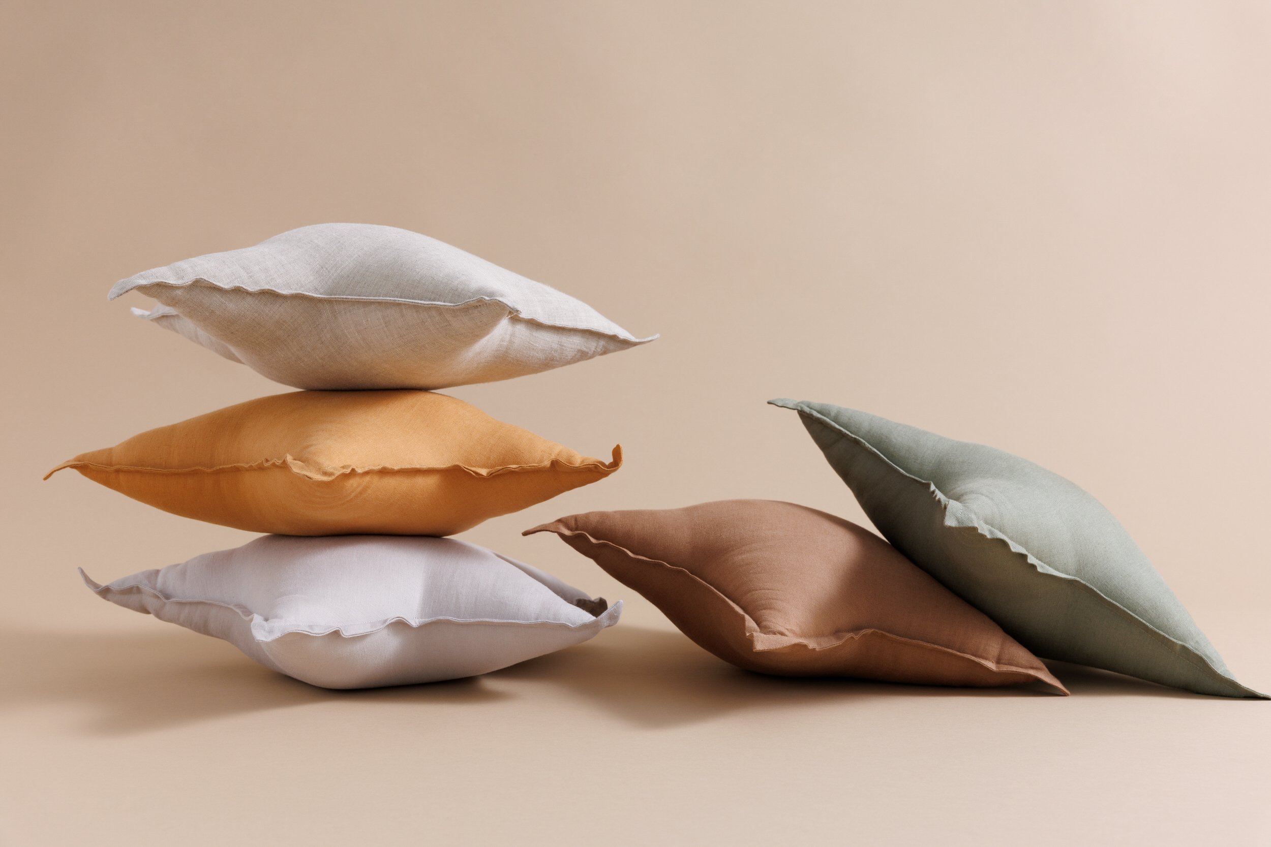 Natural Star Linen Cushion Natural Star Linen Cushion