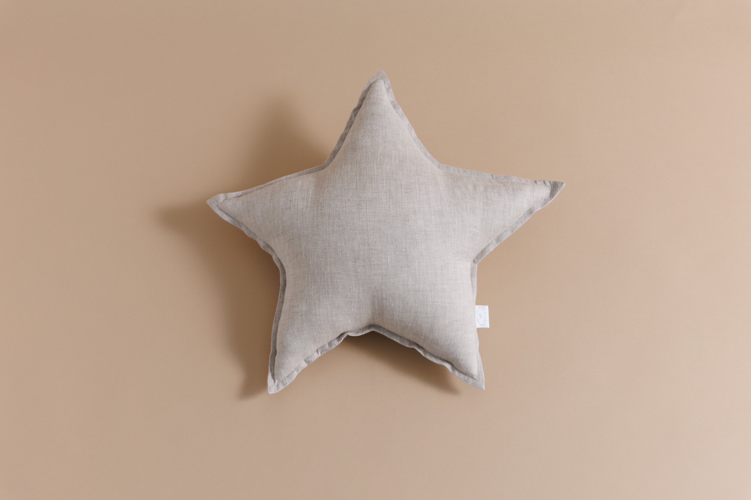 Natural Star Linen Cushion Natural Star Linen Cushion