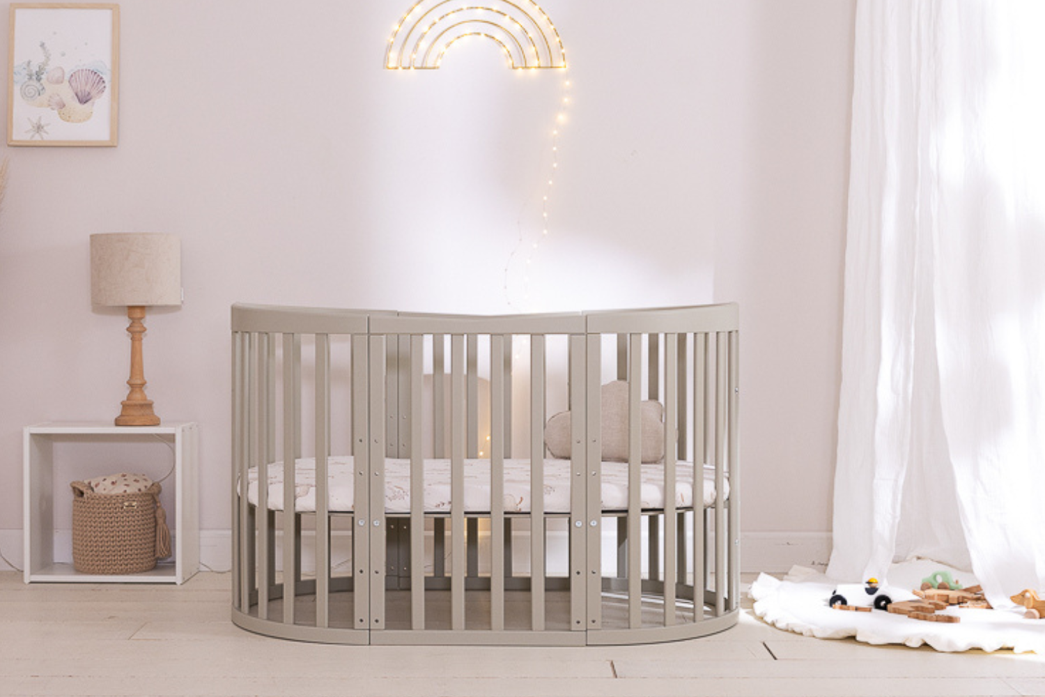 7 in 1 Evolving Cradle - Sage Green 7 in 1 Evolving Cradle - Sage Green