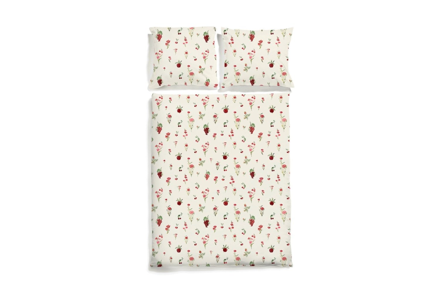 Housse de Couette en Satin de Coton - Jardin Sauvage - 140x200 Housse de Couette en Satin de Coton - Jardin Sauvage - 140x200