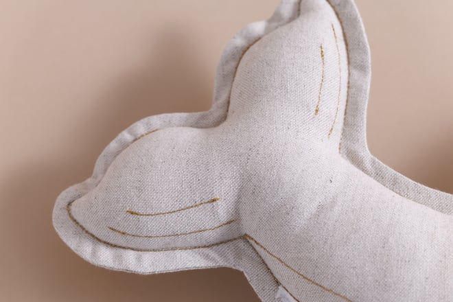 Cuscino in Lino Balena