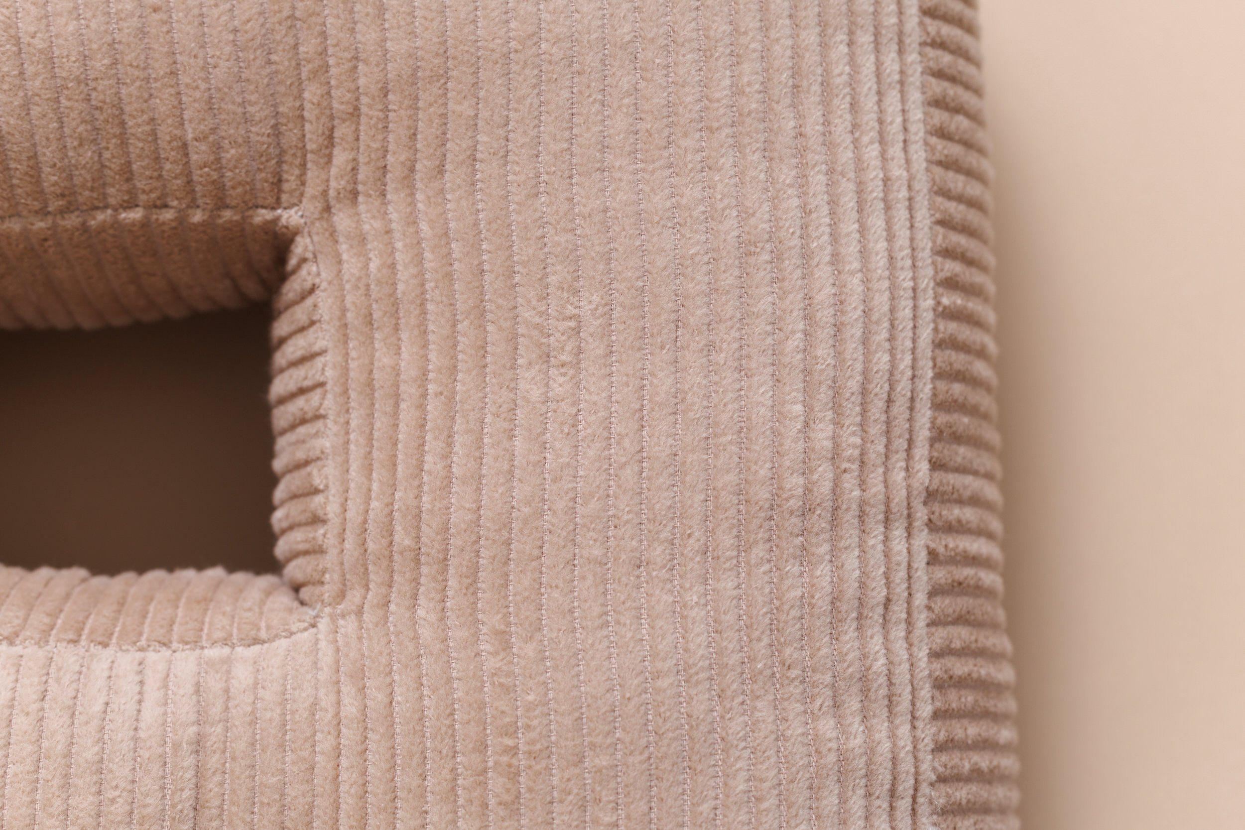 Letter Cushion R - Cappuccino Corduroy Letter Cushion R - Cappuccino Corduroy