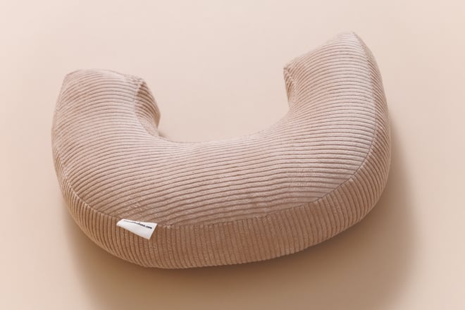 Letter Cushion C - Cappuccino Corduroy