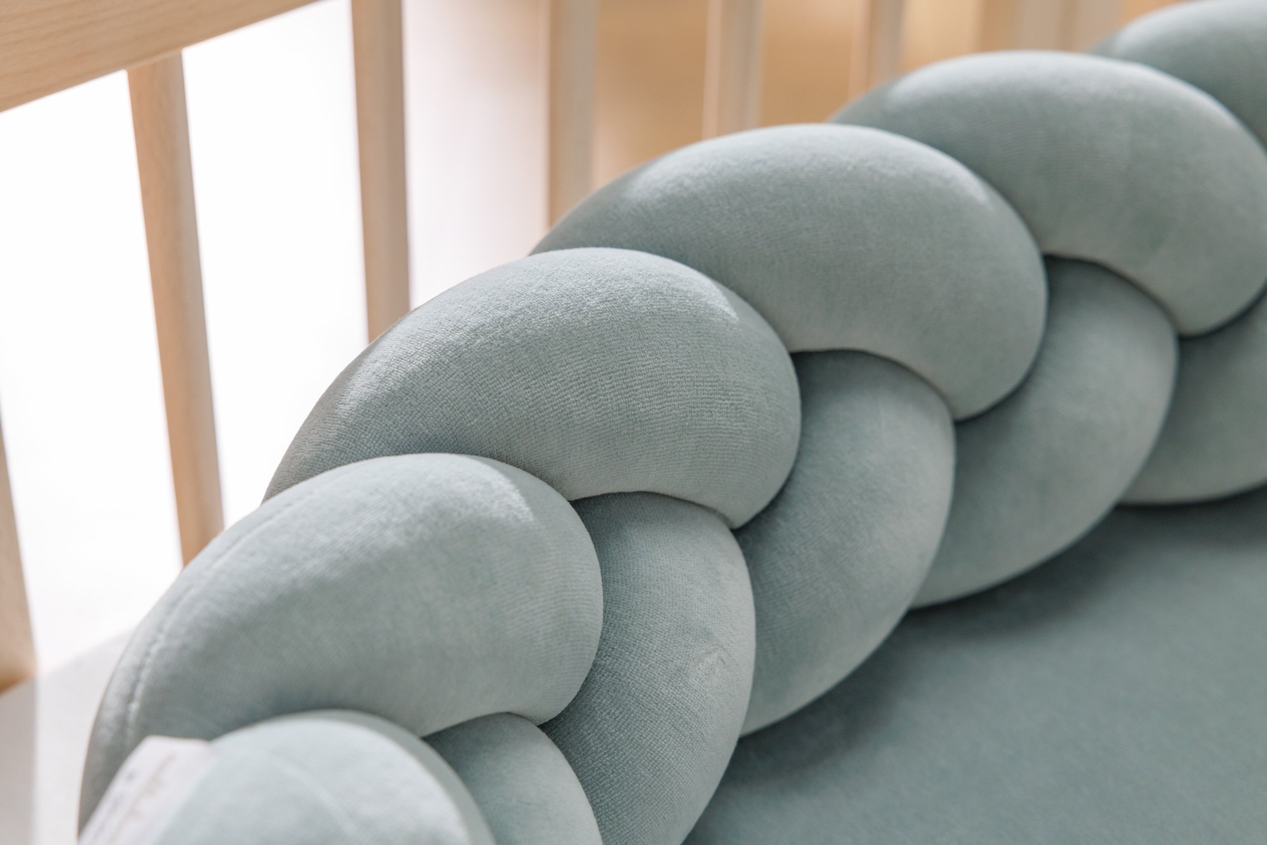 Cocoon-Babynestchen Geflochten Salbeigrün Cocoon-Babynestchen Geflochten Salbeigrün