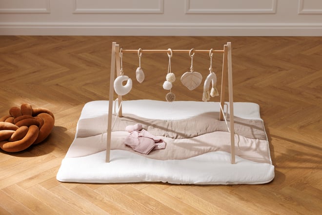 Tapis d'éveil en Mousseline - Sable