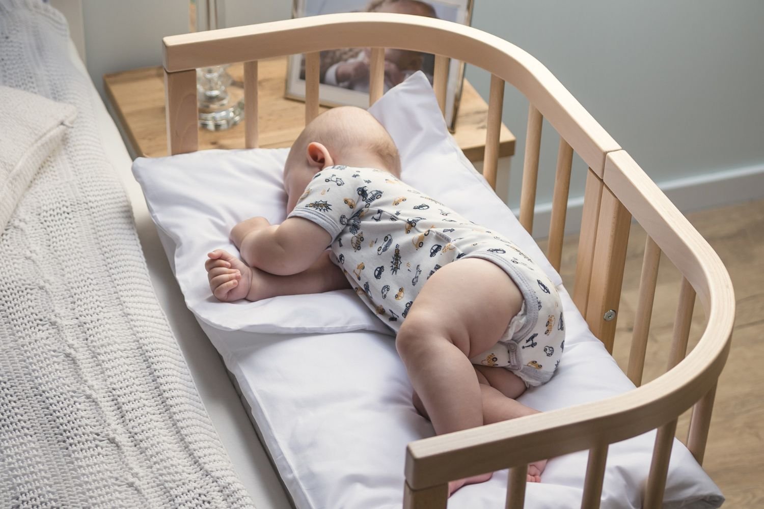 7 in 1 Rectangular Evolving Cradle - Natural 7 in 1 Rectangular Evolving Cradle - Natural