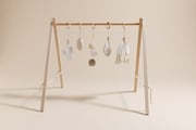 Wooden Baby Gym - Beige